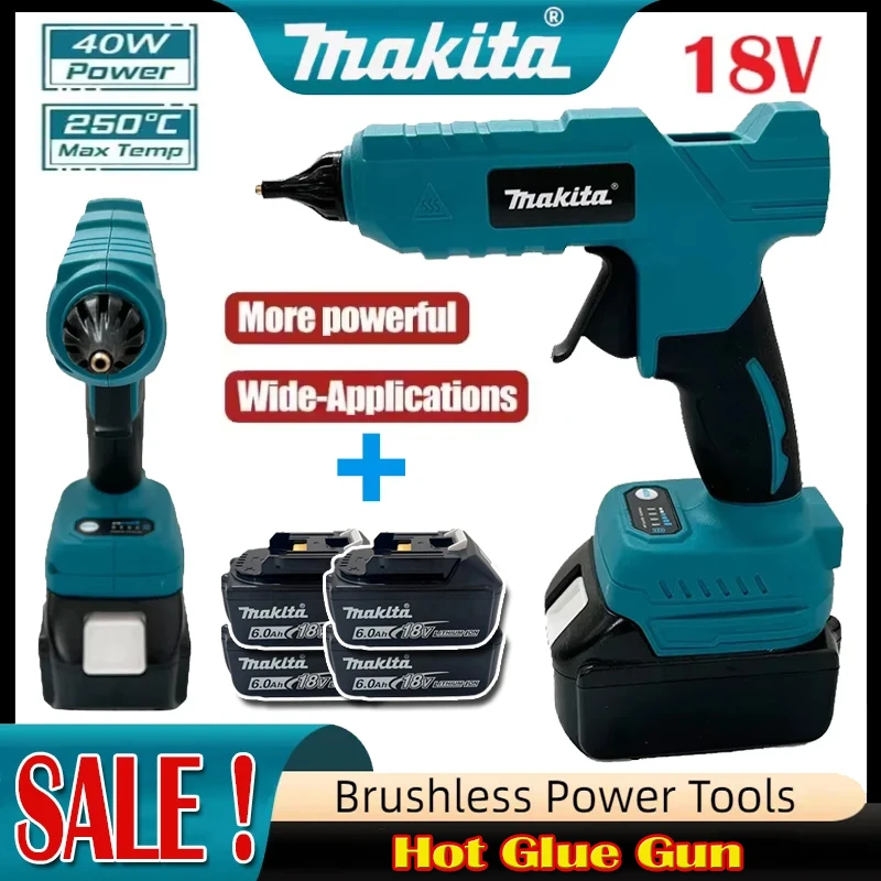 Hot Melt Glue Gun Cordless - Makita Cordless Electric Handheld Hot Glue