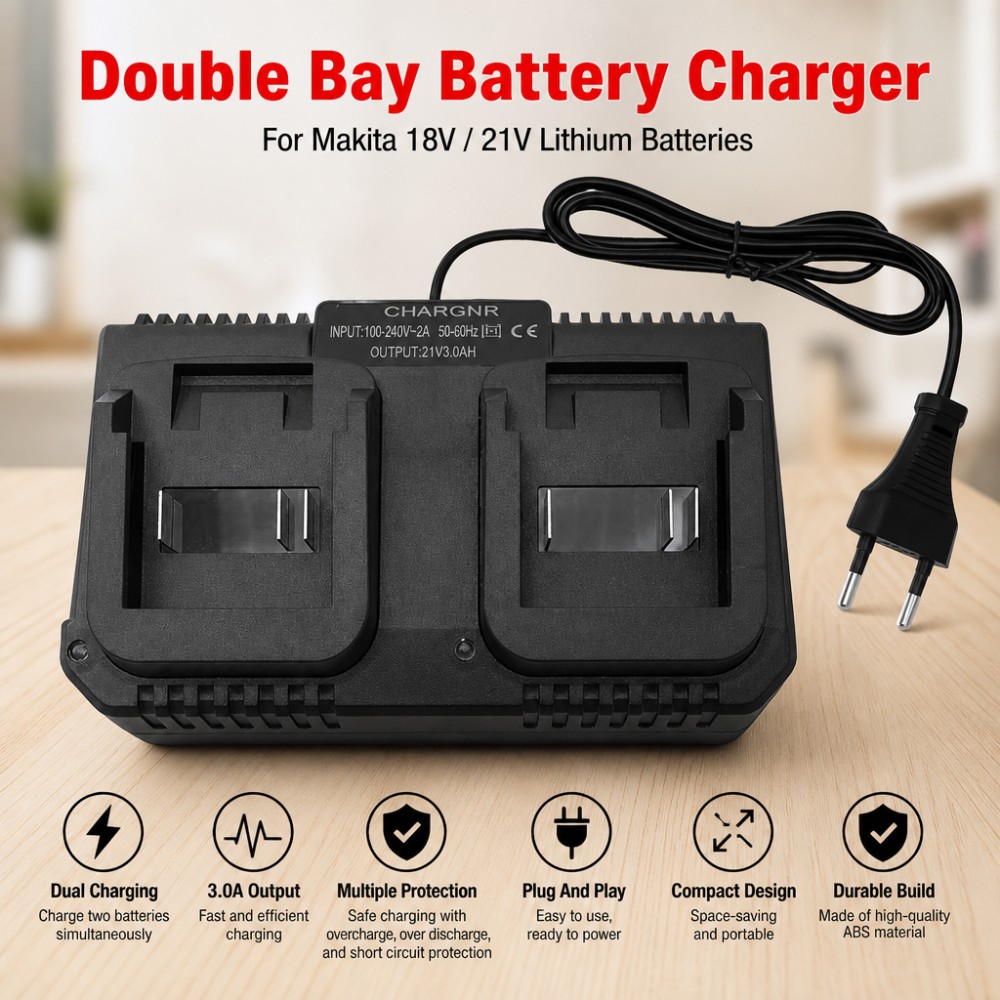 Dual Slot Charger 18V 21V Li-i - đánh giá và giá Brushless Cordless Electric Drill 18V