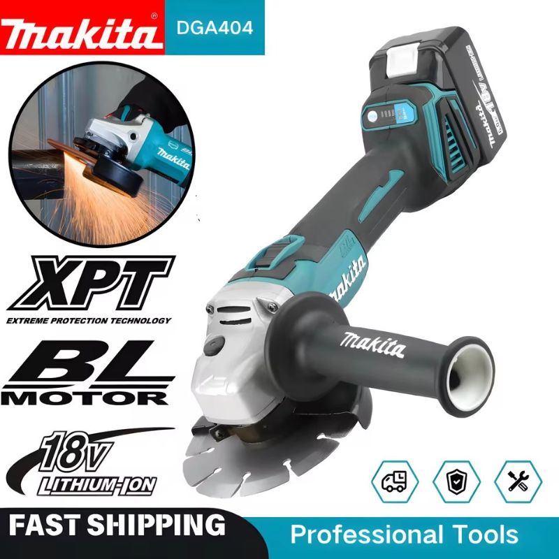 Makita DGA404 4-Speed Brushles - đánh giá và giá Brushless Angle Grinder Battery Powered