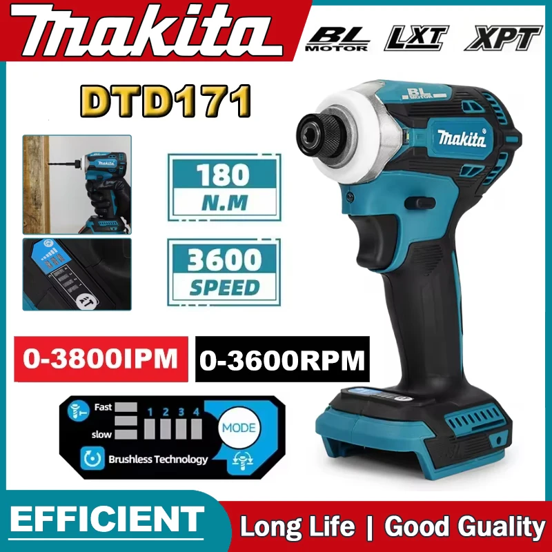 Makita DTD171 Brushless Impact - đánh giá và giá Brushless Cordless Electric Drill 18V