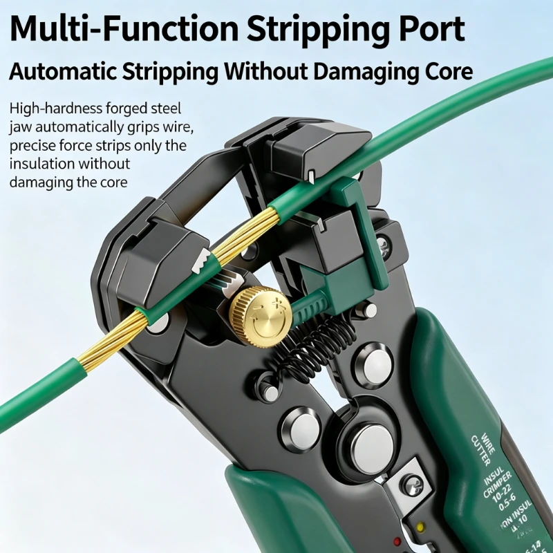 Professional Crimper Cable Cut - đánh giá và giá Automatic Wire Stripper Cutter