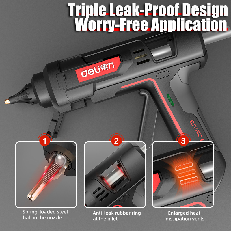 DELI 300W Hot Melt Glue Gun DI - đánh giá và giá Hot Melt Glue Gun Cordless