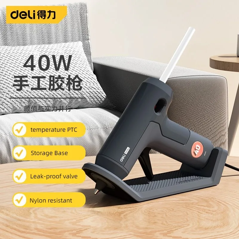 Deli 40W Hot Melt Glue Gun Wit - đánh giá và giá Hot Melt Glue Gun Cordless
